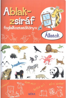 Ablak-Zsiráf foglalkoztatókönyv - Állatok