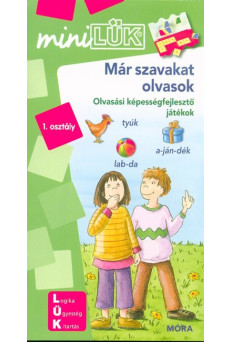 Már szavakat olvasok - Olvasási képességfejlesztő játékok /MiniLÜK