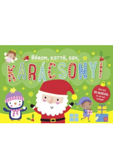 Három, kettő, egy karácsony - Foglalkoztató füzet tollal és matricákkal §K