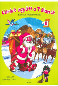 Várjuk együtt a télapót /Kifestő-foglalkoztató §K