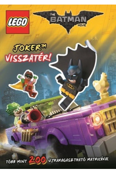 Lego Batman - Joker visszatér /Matricás foglalkoztató