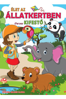 Élet az állatkertben - Verses kifestő