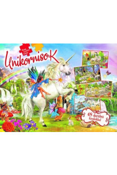Kirakóskönyv - Unikornisok