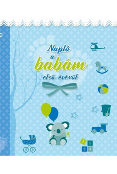 Napló a babám első évéről (kék)