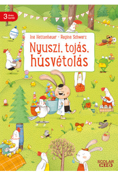 Nyuszi, tojás, húsvétolás §H