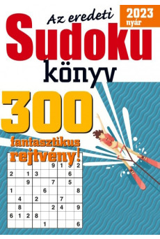 Az eredeti SUDOKU KÖNYV 2023 nyár