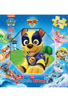 Mancs Őrjárat – Mighty pups – Első kirakós könyvem - 5 kirakóval