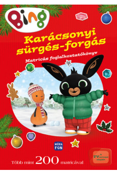 Bing: Karácsonyi sürgés-forgás - Matricás foglalkoztatókönyv §K