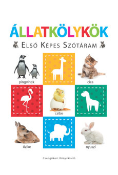 Állatkölykök - Első képes szótáram - Szivacskönyv