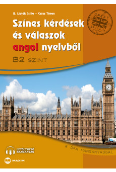 Színes kérdések és válaszok angol nyelvből – B2 szint (letölthető hanganyaggal)