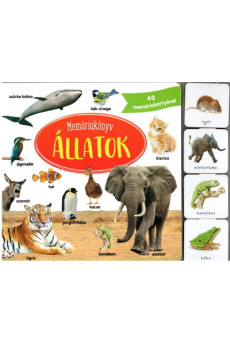 Memóriakönyv: Állatok - 40 memóriakártyával