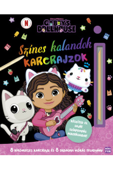 Gabi babaháza - Színes kalandok - Karcrajzok - 8 különleges karcrajz és 8 oldalnyi mókás feladvány