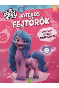 My Little Pony: Játékos fejtörők - Sok-sok színes matricával (rózsaszín)