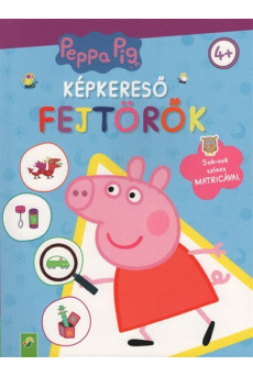 Peppa Malac: Képkereső fejtörők - Sok-sok színes matricával
