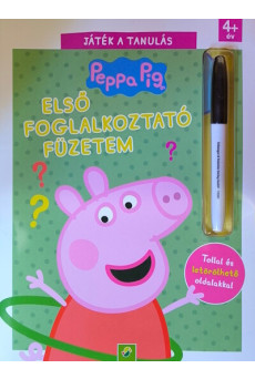 Peppa malac: Első foglalkoztató füzetem - Tollal és letörölhető oldalakkal