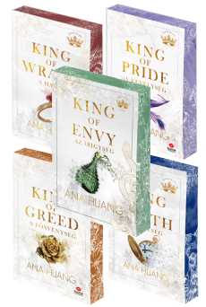 Kings of Sin könyvcsomag ÉLDEKORÁLT