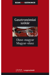 Olasz-magyar, magyar-olasz gasztronómiai szakszótár