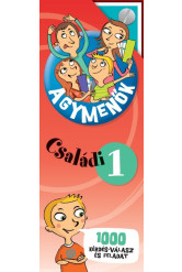 Agymenők: Családi kártyacsomag 1 - 1000 érdekes kérdés, válasz és szórakoztató feladat az egész családnak