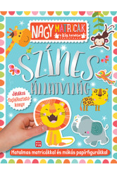 Színes állatvilág - Matricás foglalkoztatókönyv