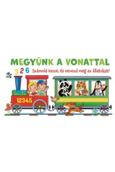 Megyünk a vonattal - Számold össze, és nevezd meg az állatokat!