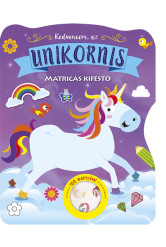 Kedvencem, az unikornis - Matricás kifestő