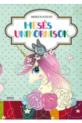 Mesés unikornisok - Matricás kifestő