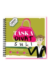 Táska divat suli /Fejezd ki magad! /141 matrica 20 anyagminta 24 sablon