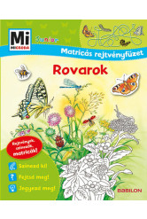 Rovarok - Mi MICSODA Junior Matricás rejtvényfüzet - Rejtvények, színezők, matricák! - Mi MICSODA Junior Matri