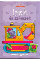 Írok és színezek: 6-7 éveseknek /Matricás gyakorló