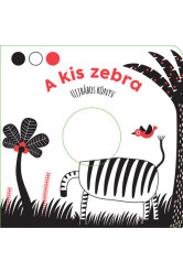 A kis zebra - Ujjbábos könyv