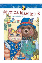 Divatos kisállatok - Színezőkönyv