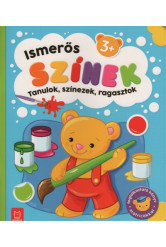 Ismerős színek - Tanulok, színezek, ragasztok