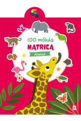 100 mókás matrica - Állatok