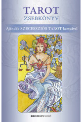 Tarot zsebkönyv - Ajándék szecessziós tarot kártyával