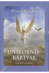 UNIKORNISKÁRTYÁK /44 KÁRTYA ÉS KÖNYV