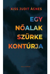 Egy nőalak szürke kontúrja