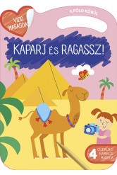 Kaparj és ragassz! - A Föld körül - Vidd magaddal! - 4 oldalnyi kaparós matrica