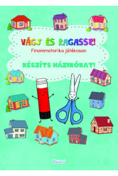 Vágj és ragassz! - Finommotorika játékosan: Készíts házikókat!