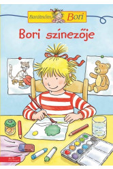 Bori színezője - Barátnőm, Bori foglalkoztató