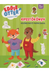 Eddie Otter: Kifestőkönyv kiszínezhető matricákkal
