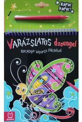 Karckönyv kaparós pálcikával - Varázslatos dzsungel