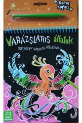 Karckönyv kaparós pálcikával - Varázslatos állatok