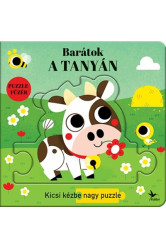 Barátok a tanyán - Kicsi kézbe nagy puzzle - Totyogó könyvtár