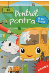 Pontról pontra - 100 gyerekrejtvény 6 éves kortól (autós)