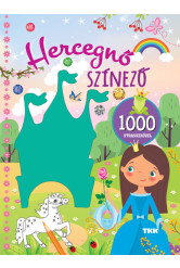Hercegnő színező - 1000 strasszkő